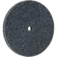Meule homog&egrave;ne &agrave; faible densit&eacute; de s&eacute;rie 500 Standard Abrasives, 3" x 1/4", Arbre de 1/4", Grain de Fin, Carbure de silicium Oxymax Inc