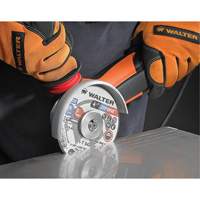 Meule &agrave; tronçonner Zip One, 5" x 1/32", Arbre de 7/8", Type 1, Alumine de zirconium, 12 200 Tr/min Oxymax Inc