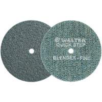Disque de pr&eacute;paration de surface QUICK-STEP BLENDEX, 5" dia., Grain Fin, Oxyde d'aluminium Oxymax Inc