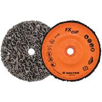 FX™ Cleaning Cup Disc, 5" Dia., Aluminum Oxide VV828 | Oxymax Inc