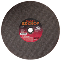 EZ-Chop<sup>®</sup> Chop Saw Wheel, 14" x 3/32", 1" Arbor, Type 1, Aluminum Oxide, 4400 RPM WI910 | Oxymax Inc