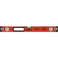 Heavy Duty Level, Box, 24" L, Aluminum, Non-Magnetic Oxymax Inc