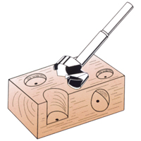 Forstner Bit, 2/5", 8 mm Shank, 3-1/2" Length Oxymax Inc