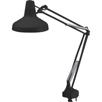 LAMPES DE TRAVAIL COMBIN&eacute;ES ROBUSTES, 22/60 W, Fluorescent/Incandescente, Col 45", Noir Oxymax Inc
