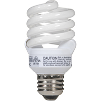 Lampes fluorescentes économiques, Spirale, 13 W, 2700 K, Base E27, 8000 h XC622 | Oxymax Inc