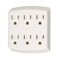 Adaptors, 6 Outlet(s), 15 Amps, 1875 W, 125 Oxymax Inc