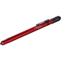 Lampe stylo Stylus, DEL, 11 lumens, Corps en Aluminium, piles AAAA, Compris Oxymax Inc