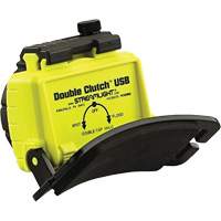 Lampe frontale Double Clutch USB, DEL, 125 lumens, 3,5 hres de fonctionnement, piles Rechargeable Oxymax Inc