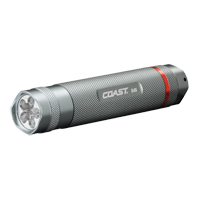 G45 Flashlight, LED, 385 Lumens, AAA Batteries Oxymax Inc