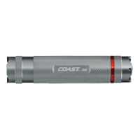 G45 Flashlight, LED, 385 Lumens, AAA Batteries Oxymax Inc
