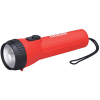 Industrial General Purpose Flashlight, LED, 25 Lumens, D Batteries Oxymax Inc
