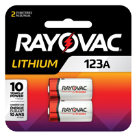 Batteries au lithium, 123, 3 V XG866 | Oxymax Inc