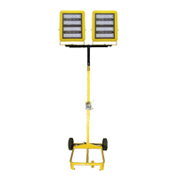 Dual-Head Cart with Winch, LED, 400 W, 60000 Lumens, Aluminum Housing Oxymax Inc