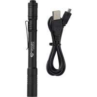 Lampe de poche stylo USB Stylus Pro, DEL, 350 lumens, Corps en Aluminium, piles Rechargeable, Compris Oxymax Inc