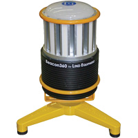 Lampe de travail portative Beacon360 GO avec support au sol, DEL, 45 W, 6000 lumens, Boîtier en Aluminium XH879 | Oxymax Inc