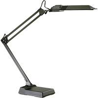 Fluorescent Extended Reach Desk Lamp, 13 W, Fluorescent/LED, 36" Neck, Black XJ106 | Oxymax Inc