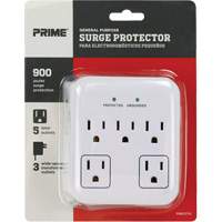 Surge Protector, 5 Outlets, 900 J, 1875 W XJ249 | Oxymax Inc
