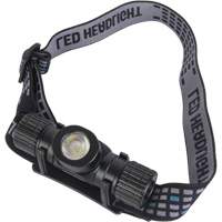 Magnetic Headlamp, LED, 1100 Lumens, 4.5 Hrs. Run Time, Rechargeable Batteries Oxymax Inc
