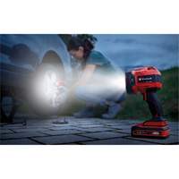 18V Cordless LED Spotlight (Tool Only), LED, 2500 Lumens, Rechargeable Batteries Oxymax Inc