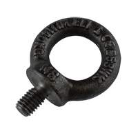 Eye Bolt, 1/8" Dia., 1/2" L, Uncoated Natural Finish, 300 lbs. (0.15 tons) Capacity YC619 | Oxymax Inc